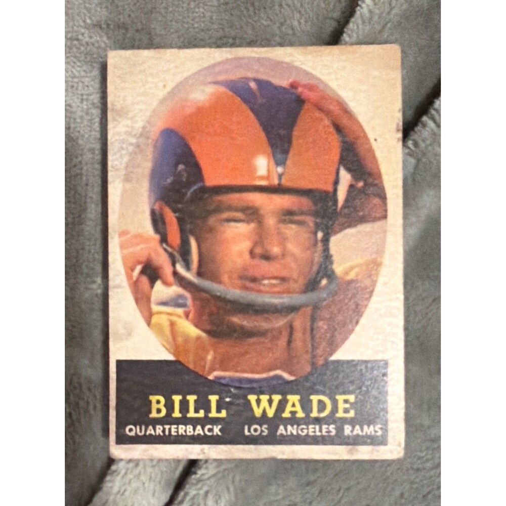 1958 Topps - Billy Wade #38